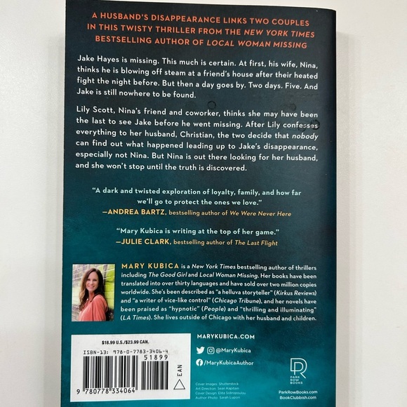 Just The Nicest Couple by Mary Kubica PB - Picture 2 of 3